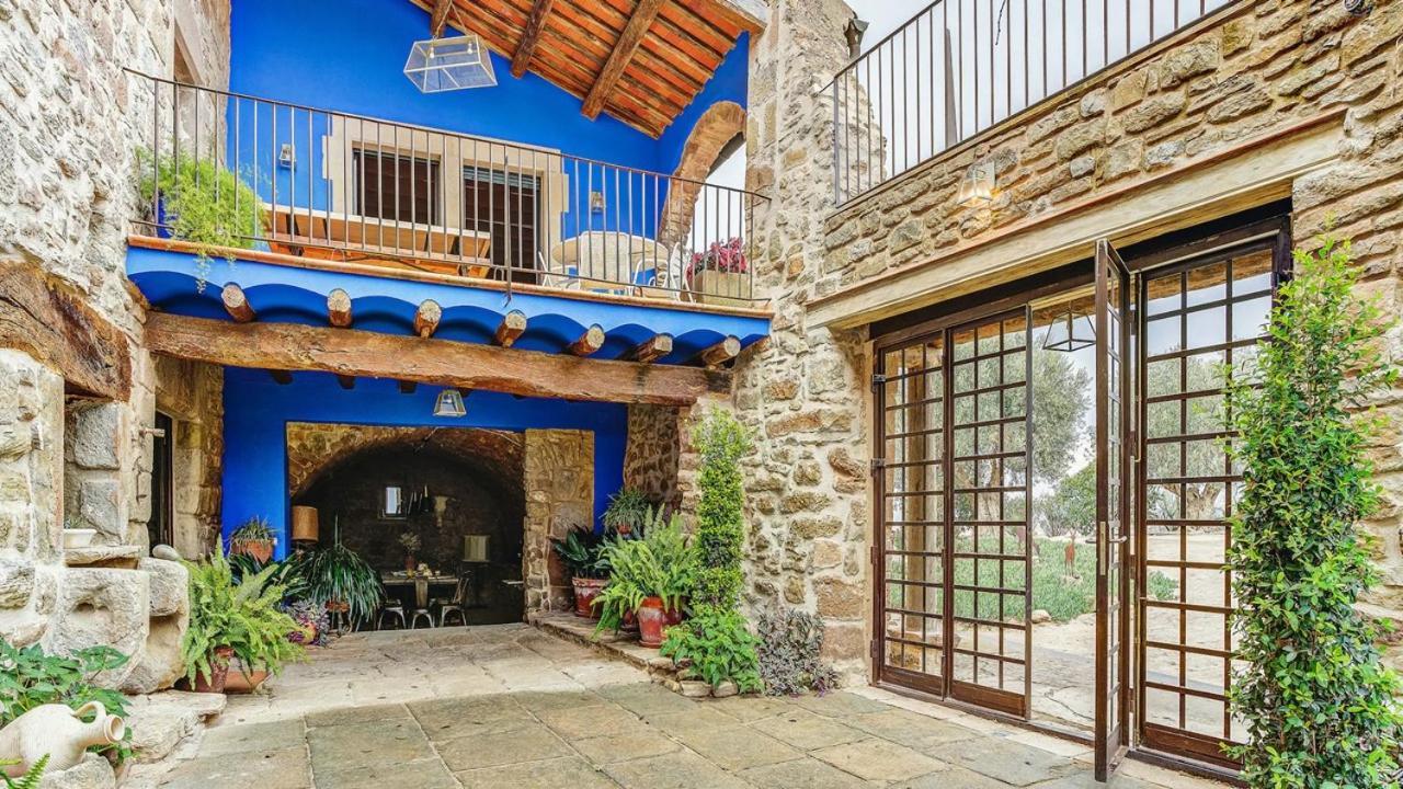 Masia De Queralt Luxury Casa Rural Spa Y Vistas Concabella Exterior photo